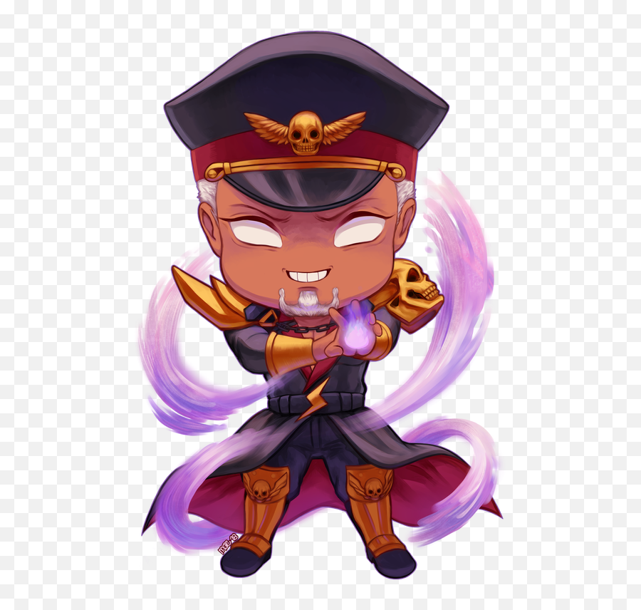 Download Art - M Bison Chibi Png,Street Fighter Vs Png