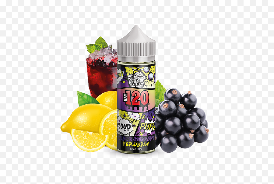 Vape Team 120 - Blackcurrant Png,Lemonade Png