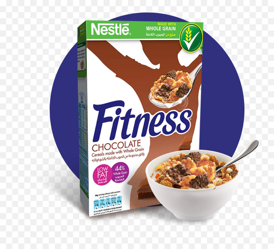 Chocolate Cereal Png - Fitness Corn Flakes Nestle,Cereal Png