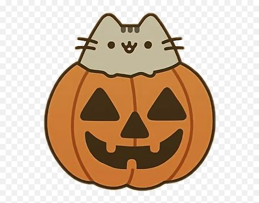 Download Free Pusheen Sticky Notes Clipart - Pusheen In A Pumpkin Png,Pusheen Png