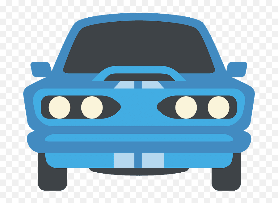 Oncoming Automobile Emoji Clipart - Emoji Png Car,Car Emoji Png