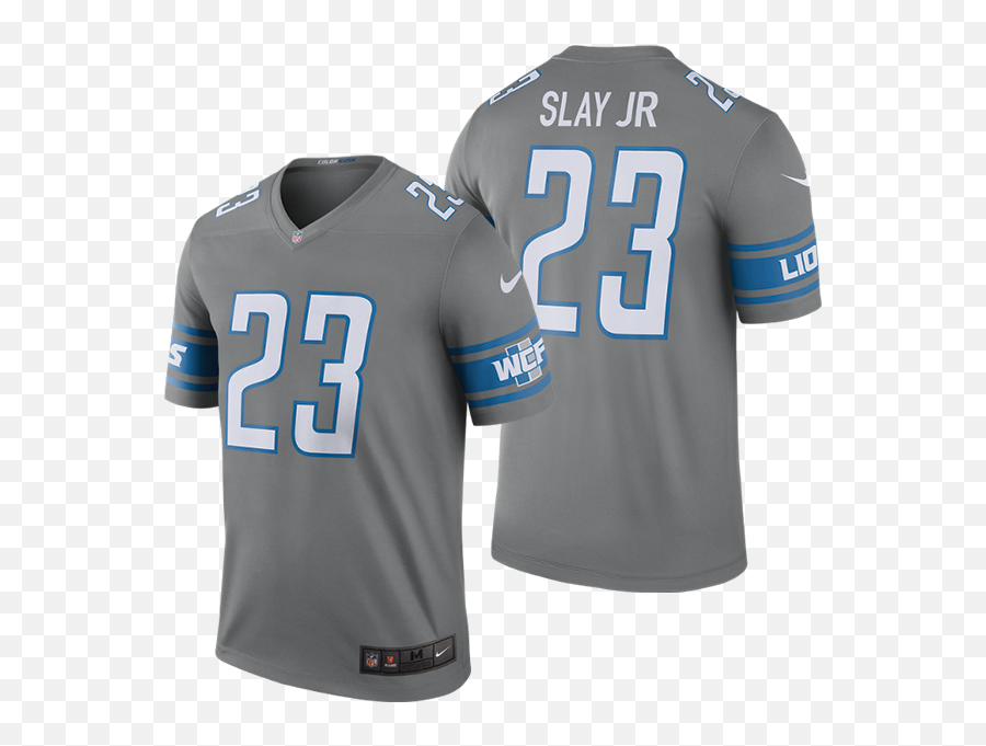 Nike Detroit Lions Dark Steel Gray - Short Sleeve Png,Detroit Lions Png