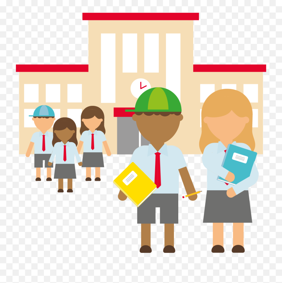 School Transition - School Icon Child Png Transparent Children Talking In School Clipart,Child Icon Png