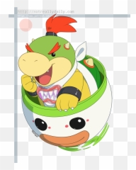 Bowser Jr Chibi By Saucy - Fur Affinity Dot Net Chibi Bowser Jr Png,Bowser Jr Png