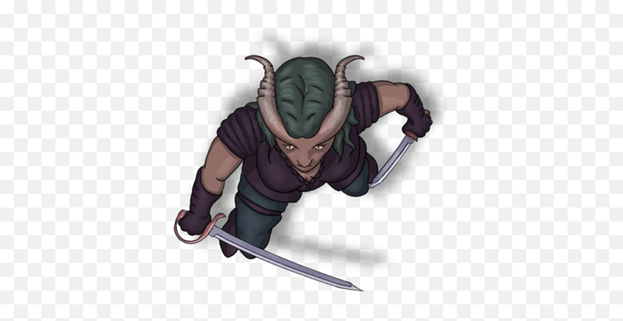 Download 129141 Tiefling Female Rogue Png Image With No - Tiefling Token Png,Rogue Png