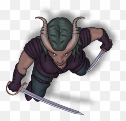 Download 129141 Tiefling Female Rogue Png Image With No - Tiefling Token Png,Rogue Png
