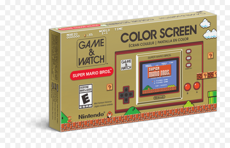 Nintendo Just Unleashed A New Handheld And Several Mario - Game And Watch Mario 35th Png,Super Mario 64 Logo