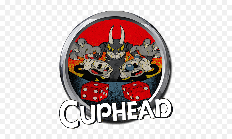 Cup Head Wheel Tarcisio Style U2013 Vpinballcom - Cuphead Poster Png,Cuphead Logo Png