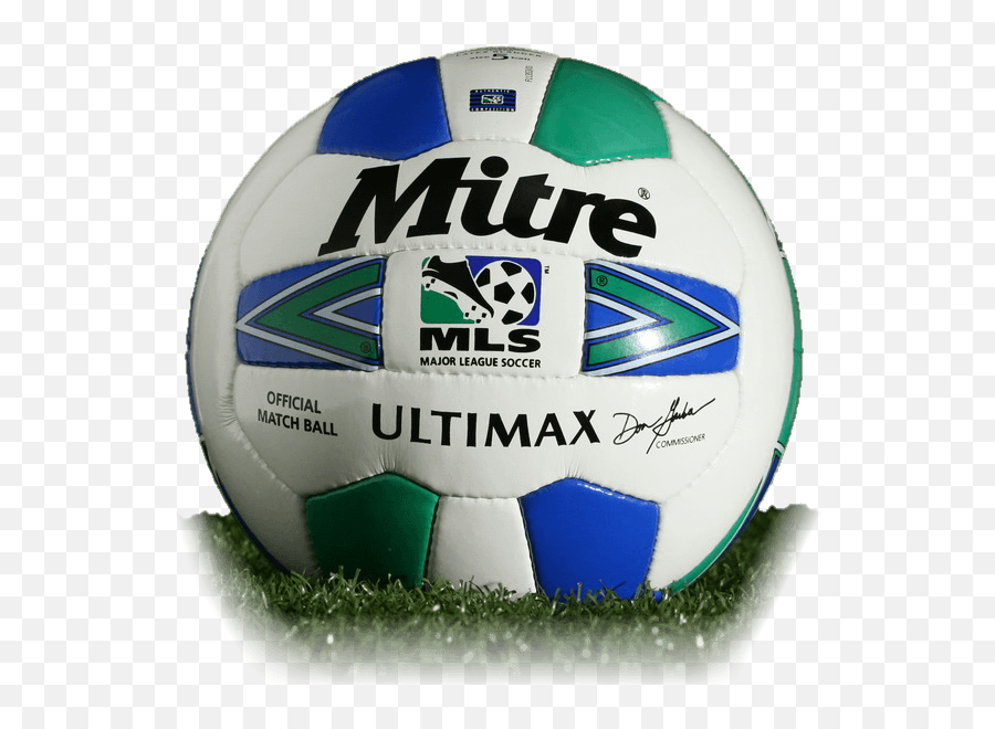 Official Mls Game Balls From 1996 - 2015 Photos World Mitre Mls Soccer Ball Png,Mls Logo Png