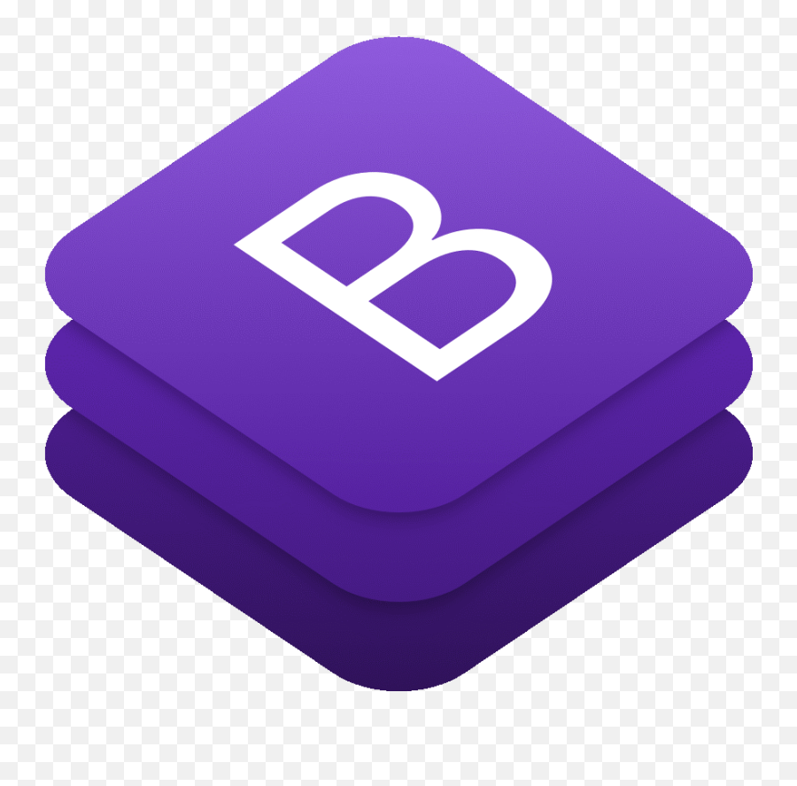 Bootstrap 4 Logo Png Clipart - Bootstrap 4 Png,Bootstrap Logo Png