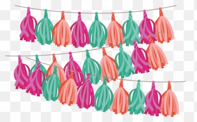 Adobe Illustrator - Banderin Clipart Png,Tassel Png