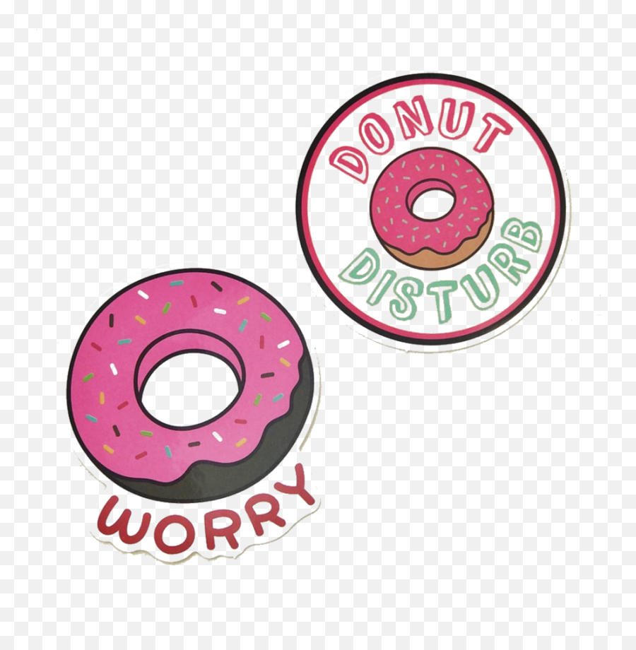 Donut Worry Sticker Bundle - Dot Png,Slime Shop Logos
