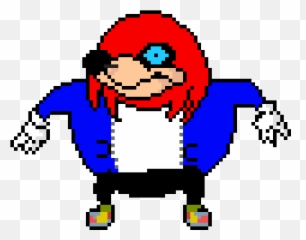 Uganda Knuckles Png - Ugandan Pixel Art