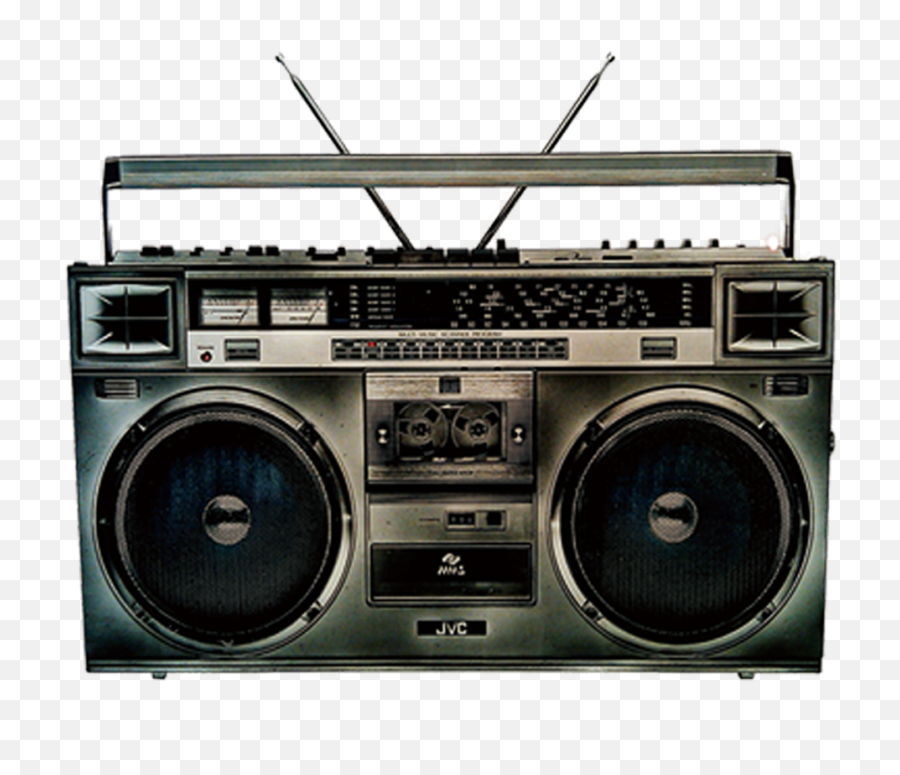 1980s Radio Boombox Microphone - Boom Box Picture Transparent Png,Boombox Transparent