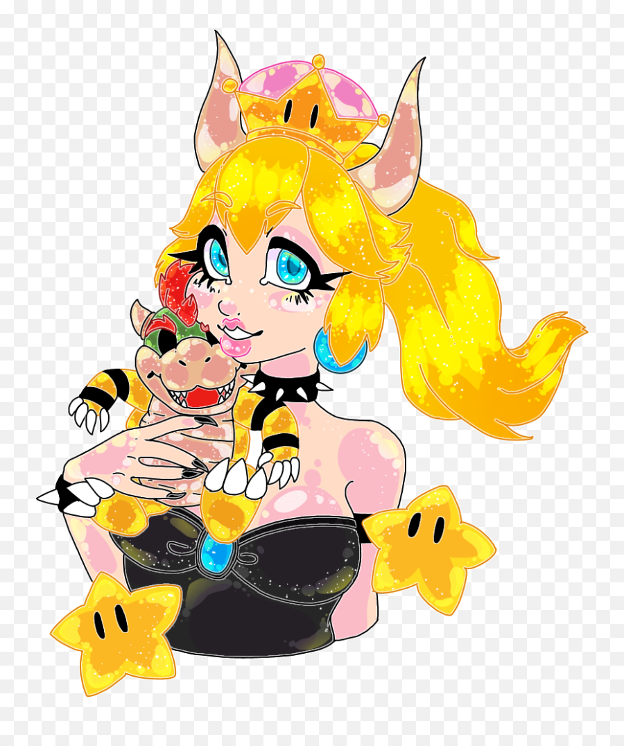 Bowsette By Fae - Vvitch Fur Affinity Dot Net Fictional Character Png,Bowsette Png