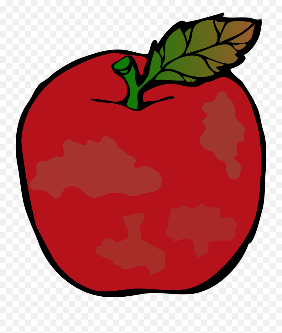 Rotten Red Apple - Rotten Apple Clip Art Png,Red Apple Png
