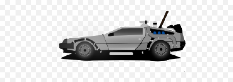 Download Delorean Clipart Svg - Back To The Future Vector Png,Back To The Future Png