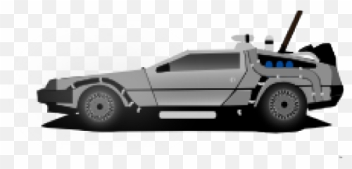 Download Delorean Clipart Svg - Back To The Future Vector png