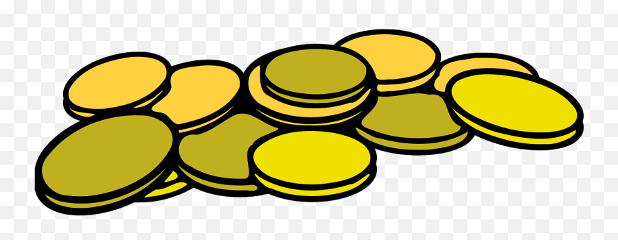 Deposit Coins Money Stack Cash Png Picpng - Silver And Gold Coins Clipart,Money Stack Transparent