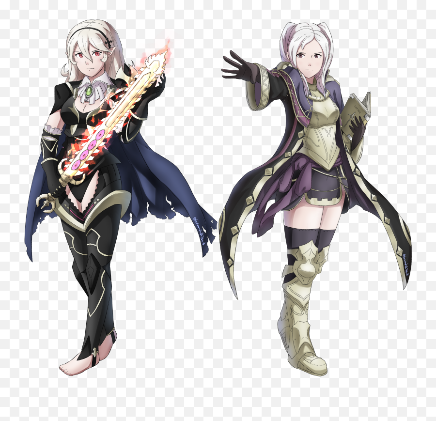 I Drew Nohr Noble Corrin And Grandmaster Robin - Fire Emblem Fates Robin Png,Corrin Png