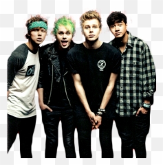 5sos Transparent With Green Theme - 5 Seconds Of Summer Transparent Png,5sos Png