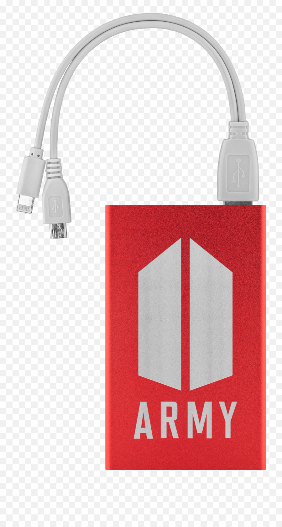 Bts Army Logo Power Bank U2013 K - Generation Battery Charger Png,Army Logo Images