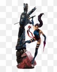 Marvel Psylocke Art Scale Statue - Marvel Psylocke Png,Psylocke Png