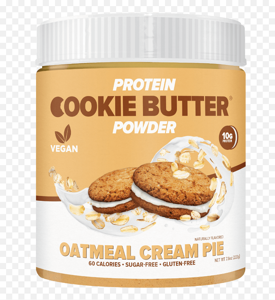 Low Calorie Protein Cookie Butter Powder 45 Calories - Paste Png,Icon Meals Protein Cookie