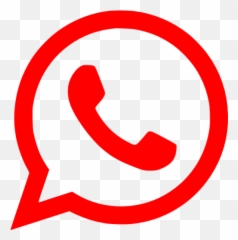 Red Whatsapp Icon - Maroon png
