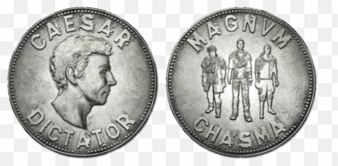 Legion Denarius Fallout Wiki Fandom - Bill Calhoun png