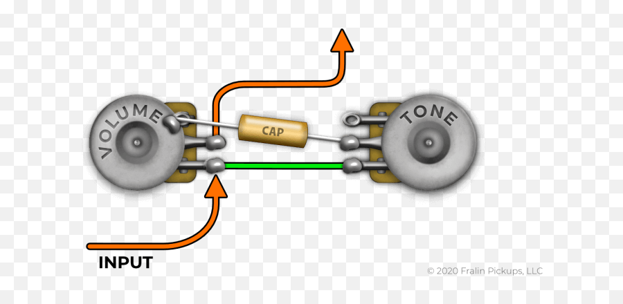 6 Powerful Ways To Wire Up A Tone Pot Fralin Pickups - Vertical Png,How To Turn Volume Icon Back On