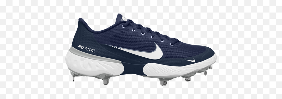 Nike Zoom Kobe Icon Jacquard Dress Code - College Navy White Light Smoke Grey Nike Baseball Cleats Png,Nike Shoe Icon