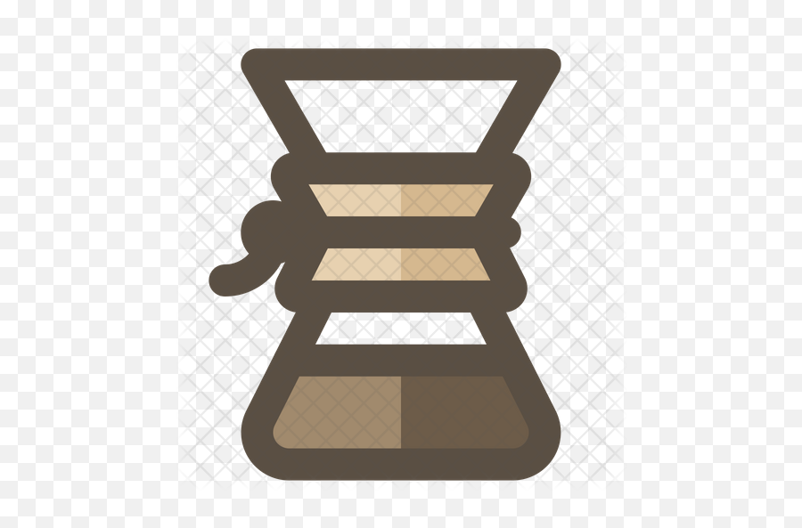 Chemex Icon Of Colored Outline Style - Simbio Png,Chemex Icon