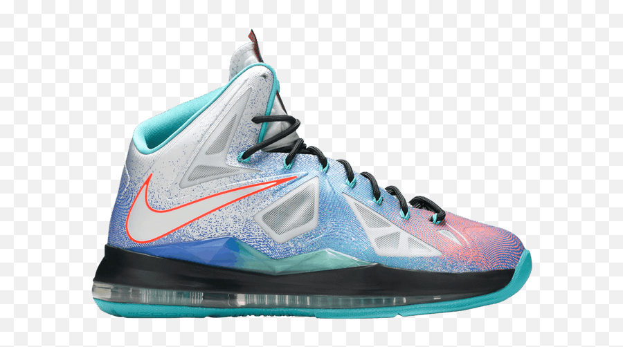 Buy Lebron 10 Sneakers Goat - Lebron 10 Platinum Png,Nike Lebron Icon