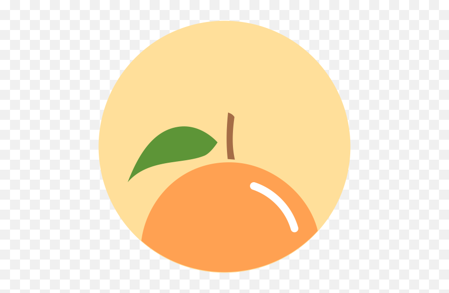 Orange Icon Minimal Fruit Iconset Alex T - Nutrition Icon Orange Png,Suggest Icon