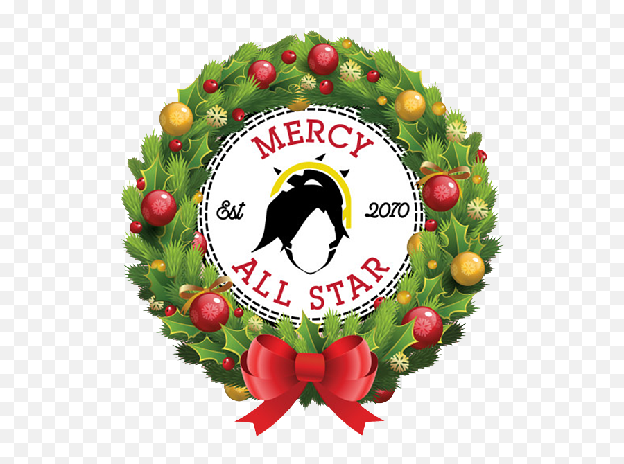 Christmas All Star Overwatch Mei Wreath Puzzle - Converse All Star Baby Shower Png,Overwatch Stars Under Icon
