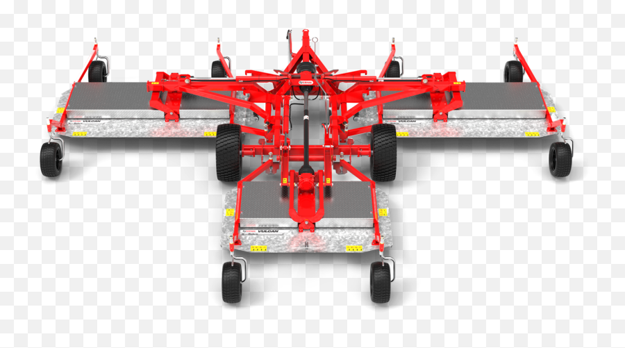 Vulcan Large - Area Rotary Mower For Turf Trimax Usa Aeronautical Engineering Png,Icon 3 Leaf Progressive Aal