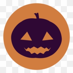 Creepy Pumpkin Circle Icon Transparent Png U0026 Svg Vector