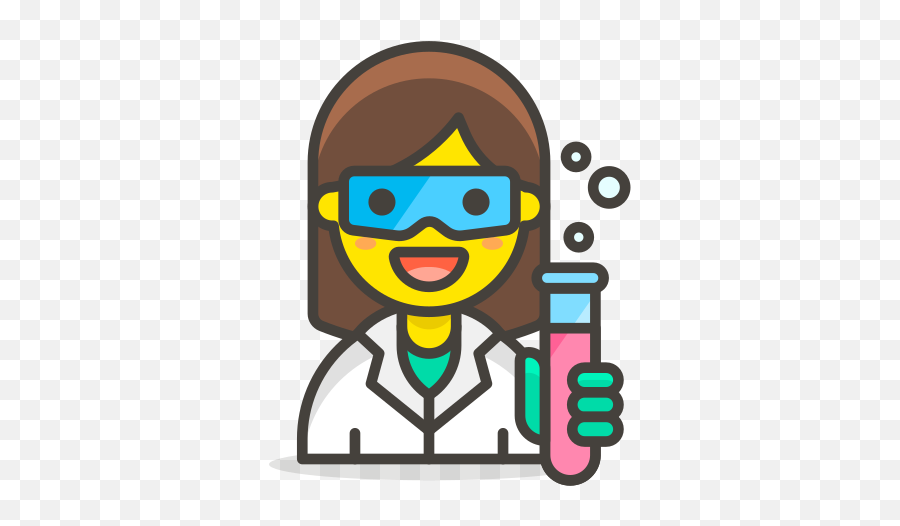 Icon Of 780 Free Vector Emoji - Woman Scientist Emoji Png,Scientist Png