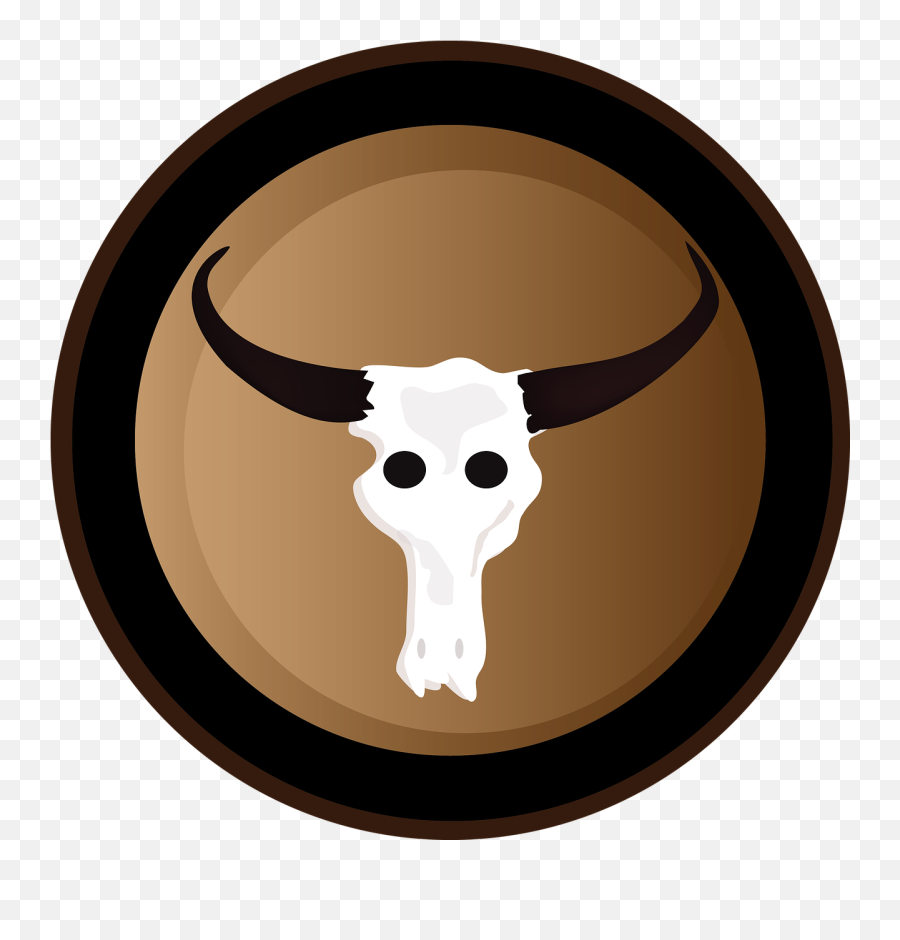 Logo The Cow Animals Free Pictures - Skull Png,Cow Logo