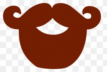 Beard Facial Hair - Cartoon No Background png
