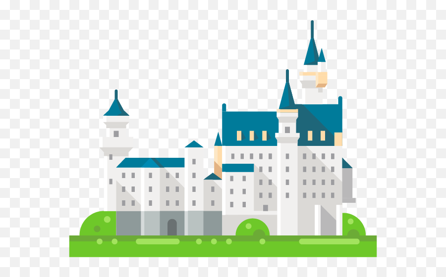 Online German Lessons With Skype Course - Castelo De Neuschwanstein Desenho Png,Skype Online Icon