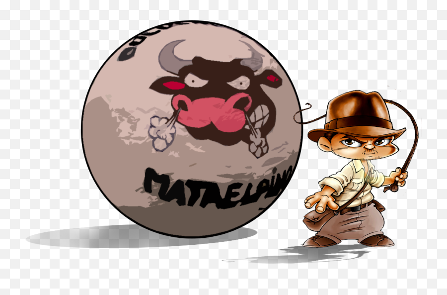 Boloencierro Mataelpino Indiana Jones - Cartoon Boloencierro Clipart Png,Indiana Jones Png
