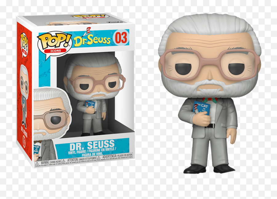Funko Pop Icons Dr Seuss 03 Png Morty Icon