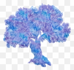 Free Photo Olive Tree Gnarled Blue Painted Purple Png