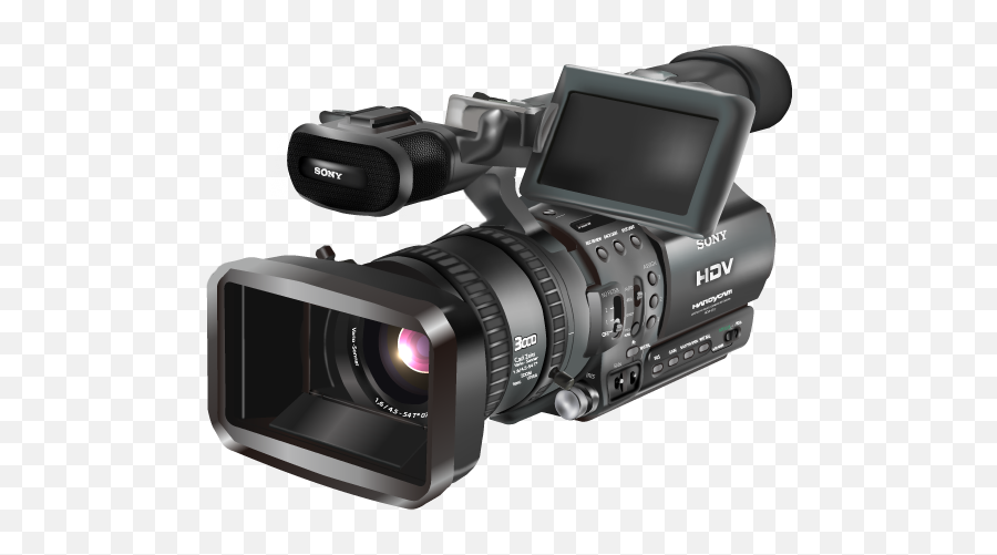 Video Camera - Free 3d Camcorder Model Png,Video Camera Png