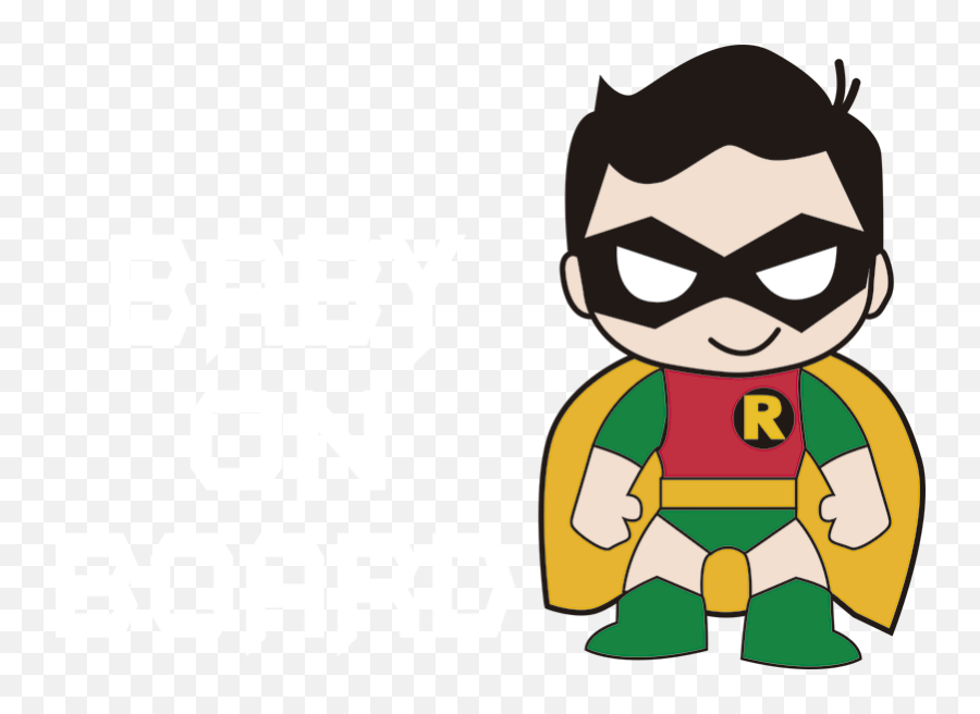 Robin Baby - Batman Y Robin Bebe Png,Batman And Robin Png