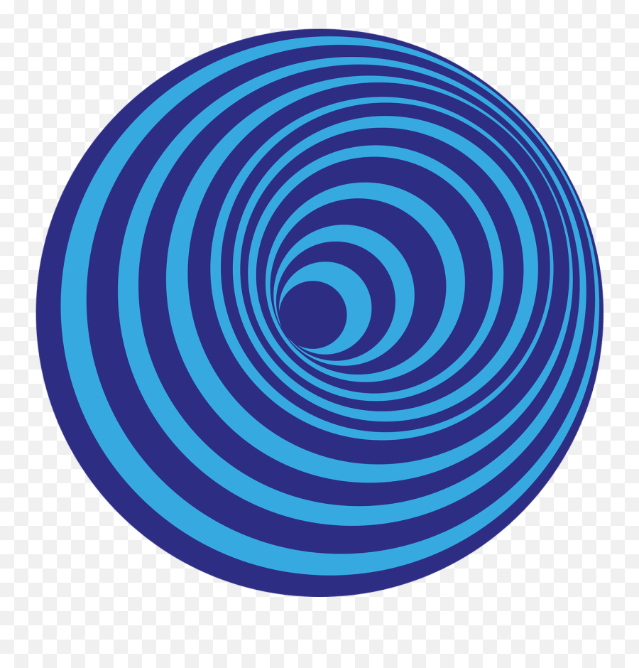 Hole Hill Blue Light - Optical Illusion Circle Png,Blue Light Png