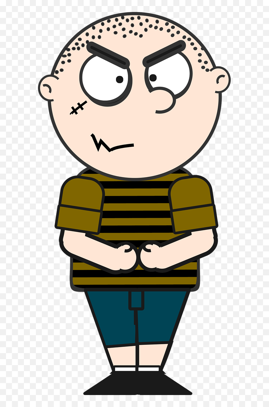 Bully Boy Png Transparent Boypng Images Pluspng - Cartoon Bully Transparent Background,Spooky Png