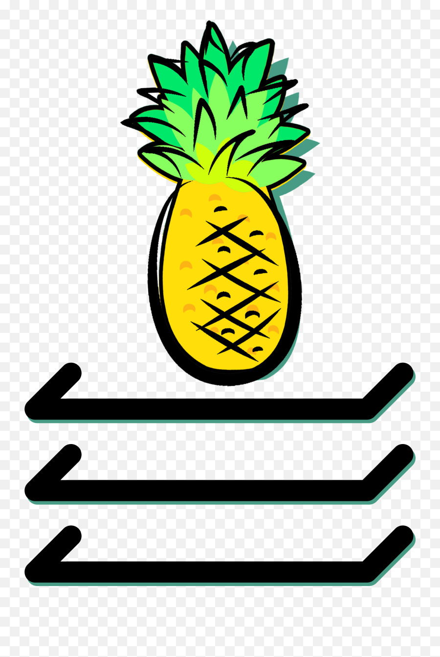 Top Shelf Pineapple - Pineapple Clipart Full Size Clipart Clip Art Png,Pineapple Clipart Png